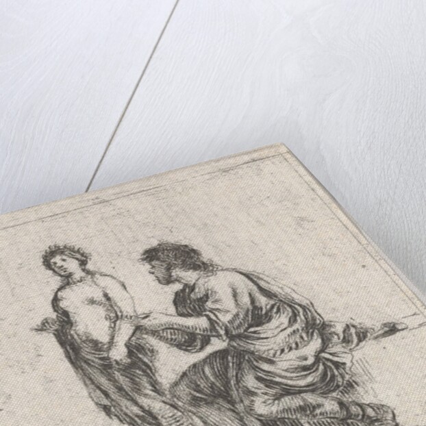Pygmalion, from 'Game of Mythology', 1644 by Stefano della Bella