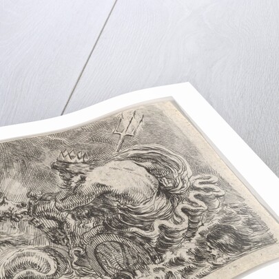 Neptune, from 'Game of Mythology', 1644 by Stefano della Bella