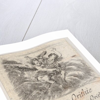Boreas and Orithyia, from 'Game of Mythology', 1644 by Stefano della Bella