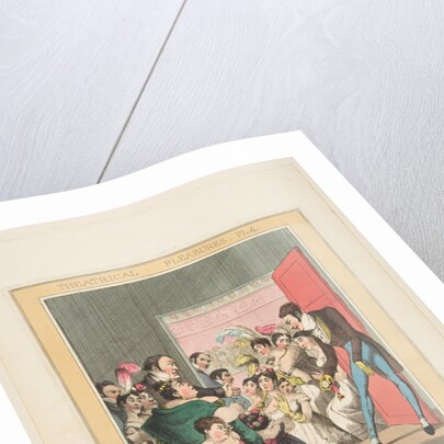 Theatrical Pleasures, Plate 4: Taken Places Occupied, ca. 1835 by Theodore Lane