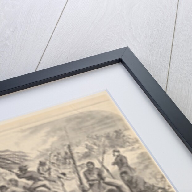 A Negro Regiment in Action, March 14, 1863 by Thomas Nast