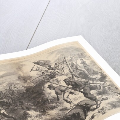 A Negro Regiment in Action, March 14, 1863 by Thomas Nast