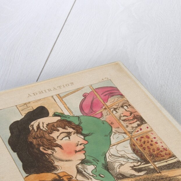 Admiration, January 20, 1800 by Thomas Rowlandson