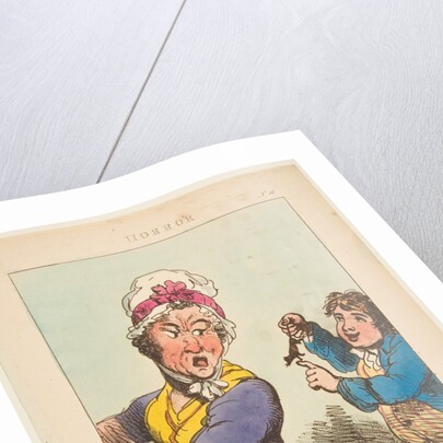 Horror, January 21, 1800 by Thomas Rowlandson