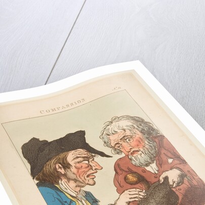 Compassion, January 21, 1800 by Thomas Rowlandson