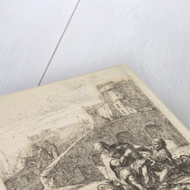 Lazarillo Stealing Grapes from the Poor Blind Beggar, 17th century by Thomas Wijck