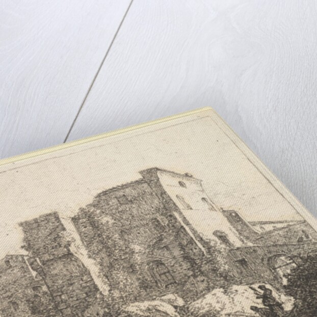 A Woman Spinning and a Fisherman, 17th century by Thomas Wijck