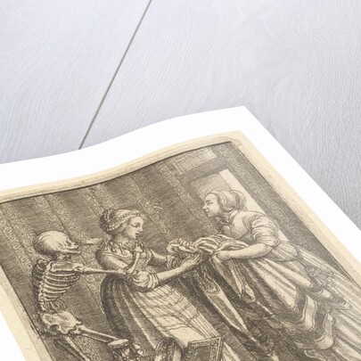 Bride, from the Dance of Death, 1651 by Wenceslaus Hollar