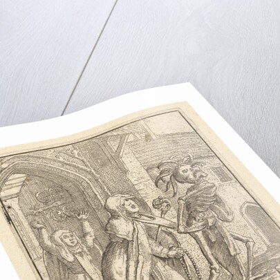 The Abbess, from the Dance of Death, 1651 by Wenceslaus Hollar