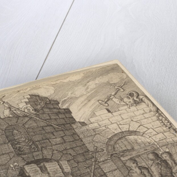 Descent into Hell, 1625-77 by Wenceslaus Hollar