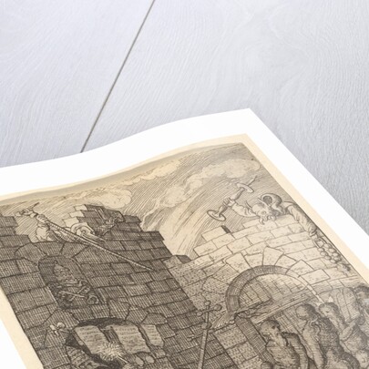 Descent into Hell, 1625-77 by Wenceslaus Hollar