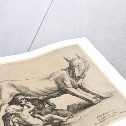 Romulus and Remus, 1652 by Wenceslaus Hollar