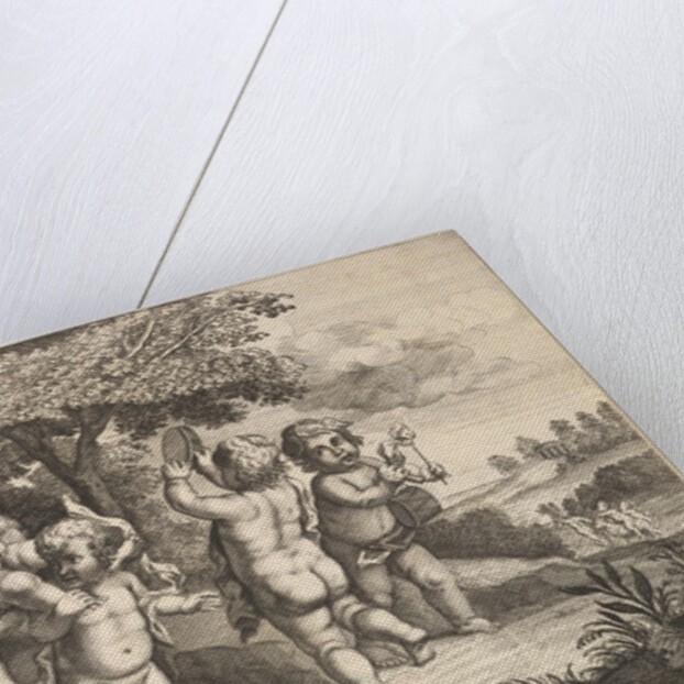 Nine Small Boys, 1625-77 by Wenceslaus Hollar