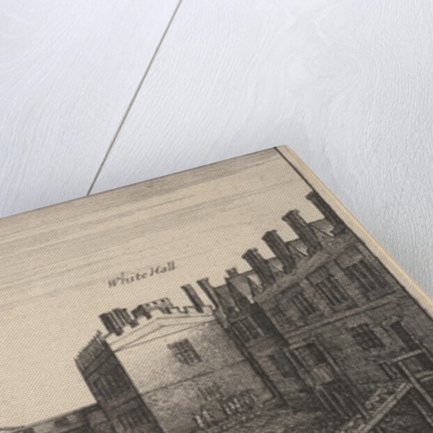 A view of Lambeth Palace from the river at Whitehall Stairs, 1625-77 by Wenceslaus Hollar