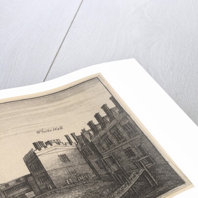 A view of Lambeth Palace from the river at Whitehall Stairs, 1625-77 by Wenceslaus Hollar