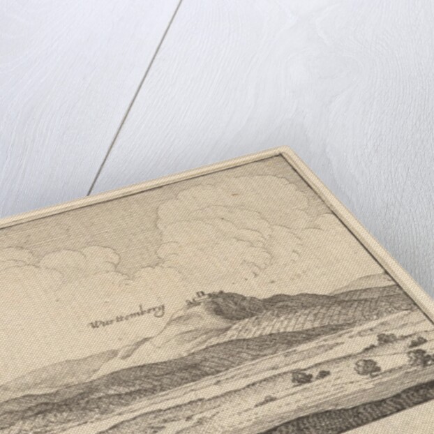 On the Neckar, 1635 by Wenceslaus Hollar