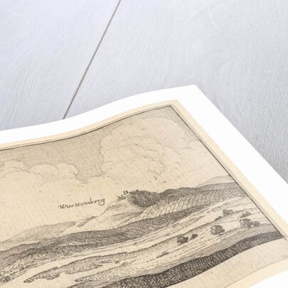 On the Neckar, 1635 by Wenceslaus Hollar