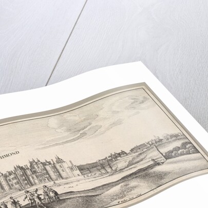 Richmond Palace, 1638 by Wenceslaus Hollar