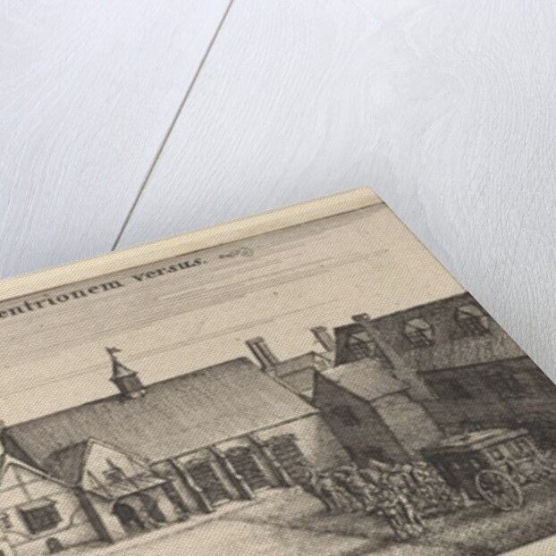 Arundel House from the North, 1646 by Wenceslaus Hollar