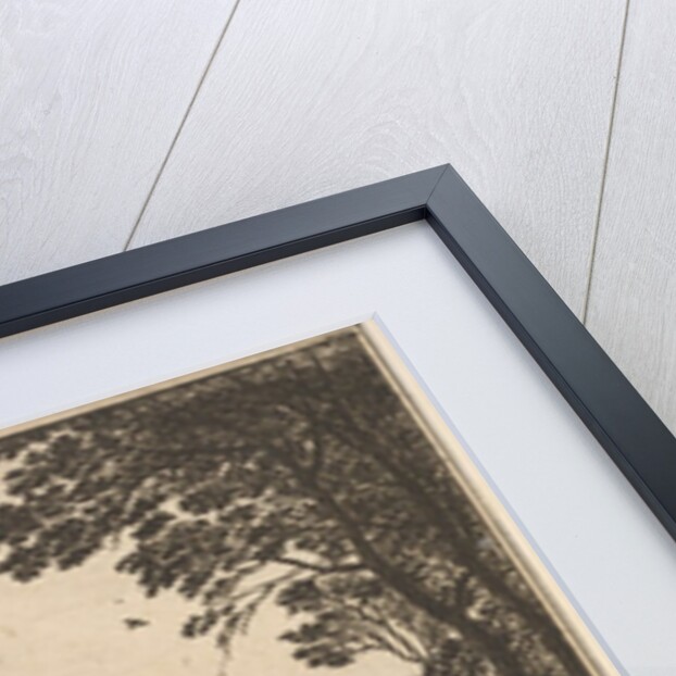 Landscape with an Angler, 1650 by Wenceslaus Hollar