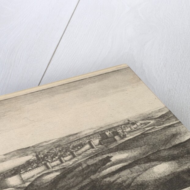 Prospect of ye lower part of Tangier, from the hill West of White-hall, 1669-73 by Wenceslaus Hollar