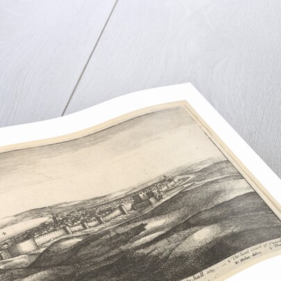 Prospect of ye lower part of Tangier, from the hill West of White-hall, 1669-73 by Wenceslaus Hollar