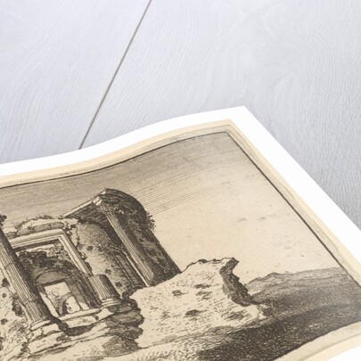 Temple of the Tiburtine Sybil, 1650 by Wenceslaus Hollar