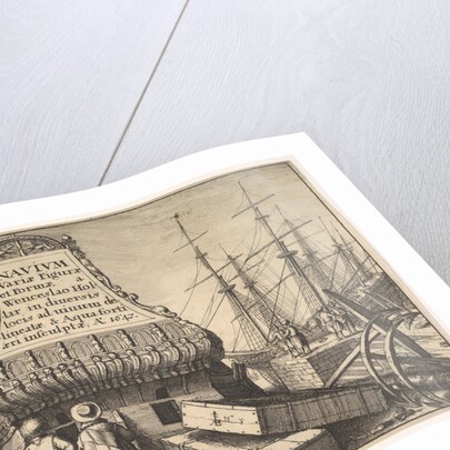 Title page: Dutch Ships, 1647 by Wenceslaus Hollar