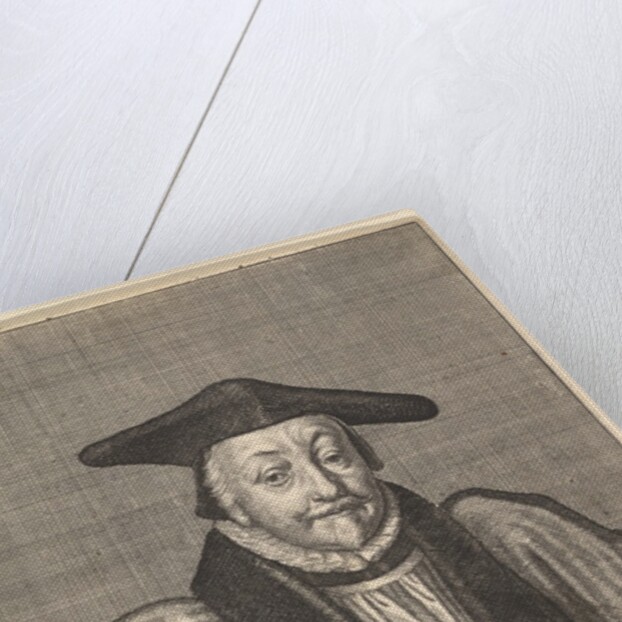 William Laud, Archbishop of Canterbury, 1641 by Wenceslaus Hollar