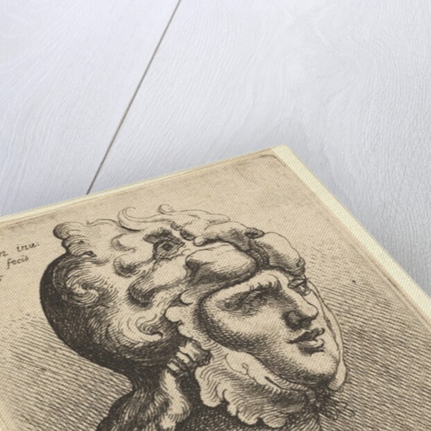 Helmeted Head, 1645 by Wenceslaus Hollar