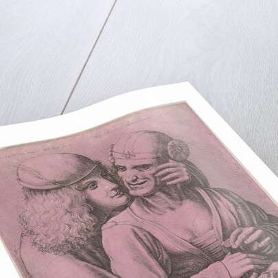 A young man caressing an old woman, 1646 by Wenceslaus Hollar