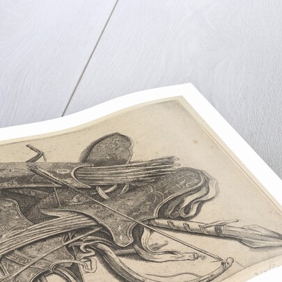 Bows, quivers and a spear, 1625-77 by Wenceslaus Hollar