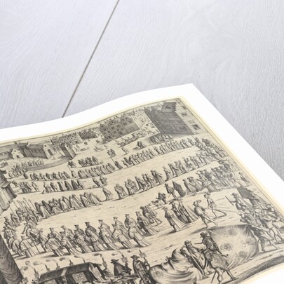 Funeral of General Johan Baptiste von Taxis, 1645 by Wenceslaus Hollar