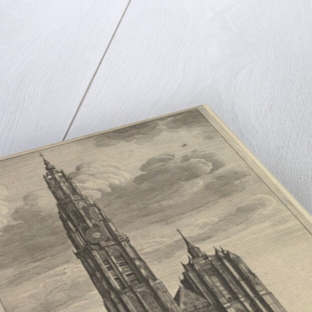 Antwerp Cathedral, 1625-77 by Wenceslaus Hollar