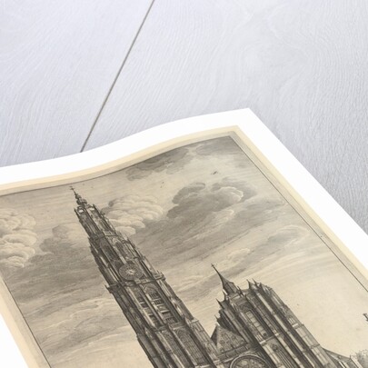 Antwerp Cathedral, 1625-77 by Wenceslaus Hollar