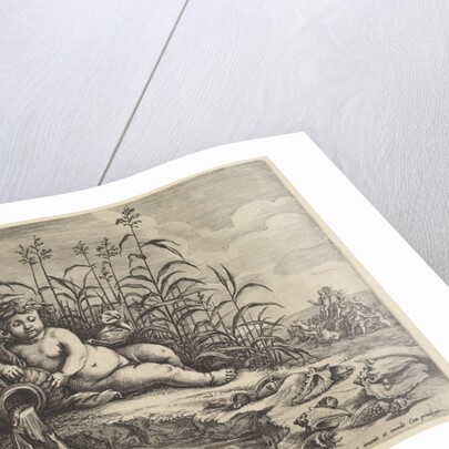 Water from The four elements, after Avont, 1647 by Unknown