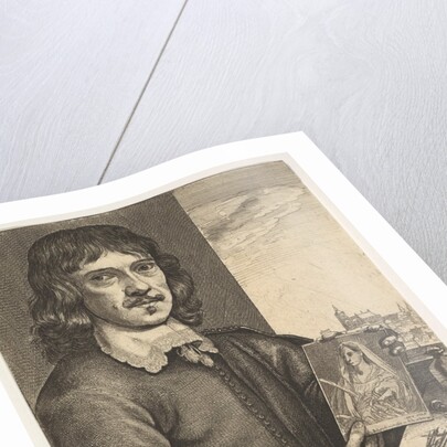 Self-Portrait, 17th century by Wenceslaus Hollar