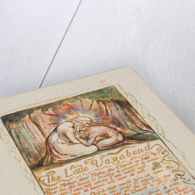 Songs of Innocence and of Experience: The Little Vagabond, ca. 1825 by William Blake