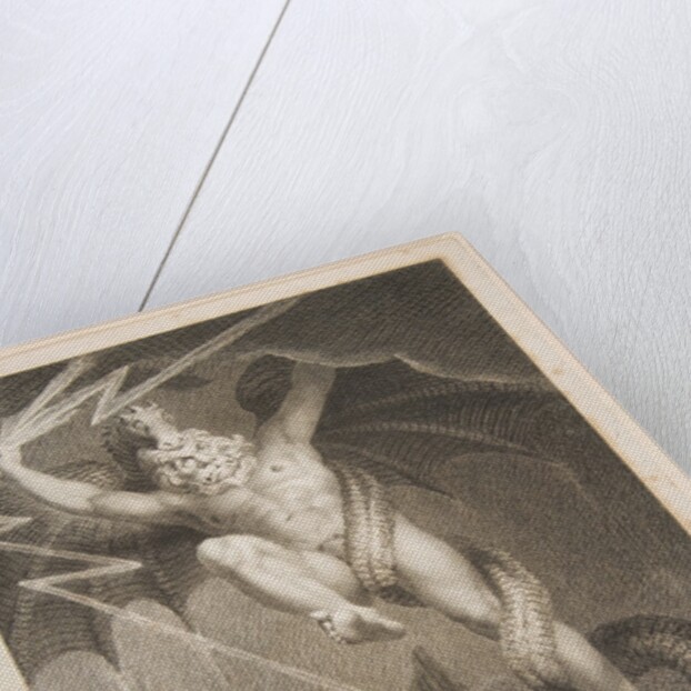 Tornado-Zeus Battling Typhon, August 1, 1795 by William Blake