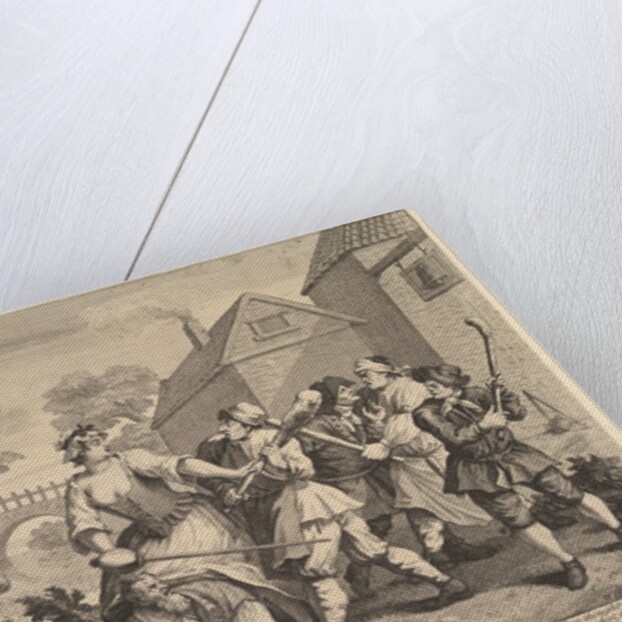 Hudibras Vanquished by Trull by William Hogarth