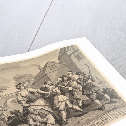 Hudibras Vanquished by Trull by William Hogarth