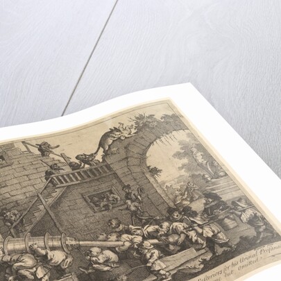 The Punishment Inflicted on Lemuel Gulliver, December 1726 by William Hogarth