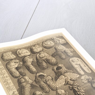 The Five Orders of Periwigs, 1761 by William Hogarth