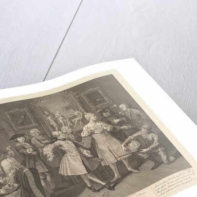 A Rake's Progress, Plate 2, June 25, 1735 by William Hogarth