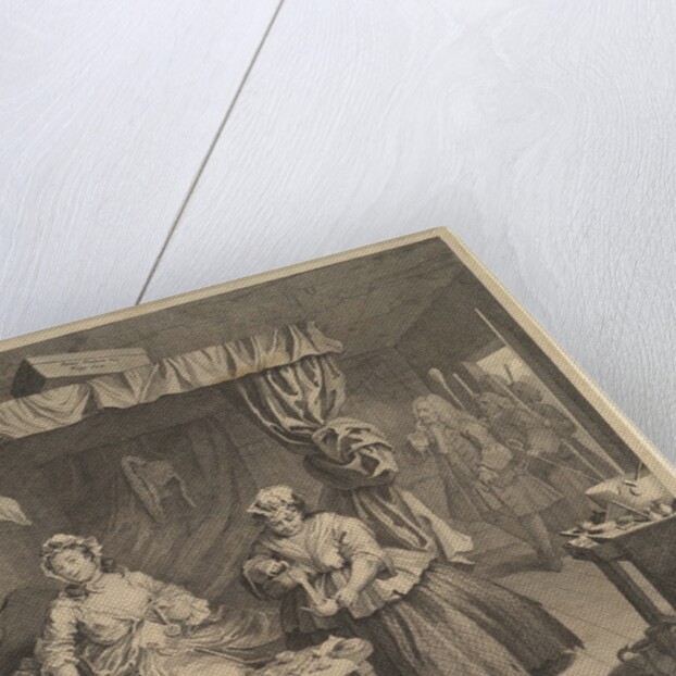 A Harlot's Progress, Plate 3, before April 1732 by William Hogarth