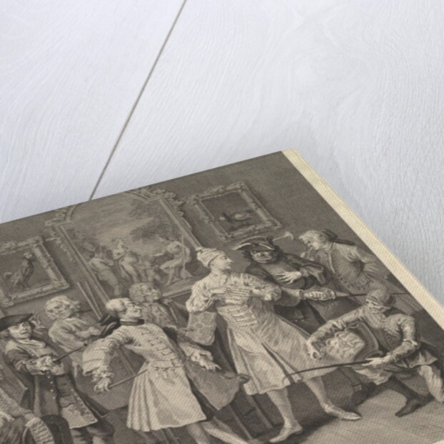 A Rake's Progress, Plate 2, June 25, 1735 by William Hogarth