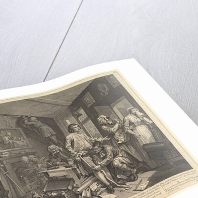 A Rake's Progress, Plate 1, June 25, 1735 by William Hogarth