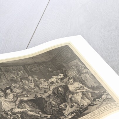 A Rake's Progress, Plate 3, June 25, 1735 by William Hogarth