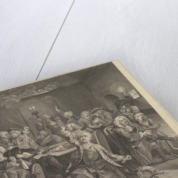 A Rake's Progress, Plate 6, June 25, 1735 by William Hogarth