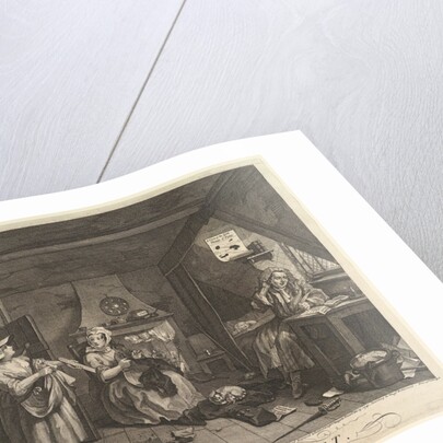 The Distrest Poet, December 15, 1740 by William Hogarth